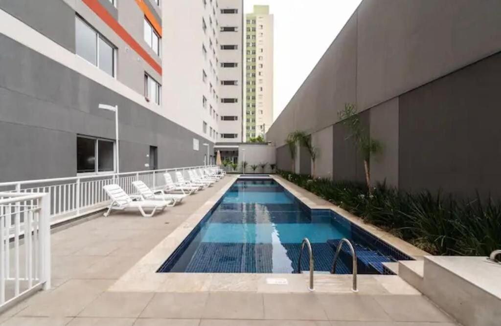 Refinado Studio No Bras Com Piscina/Metro Bras São Paulo Eksteriør billede