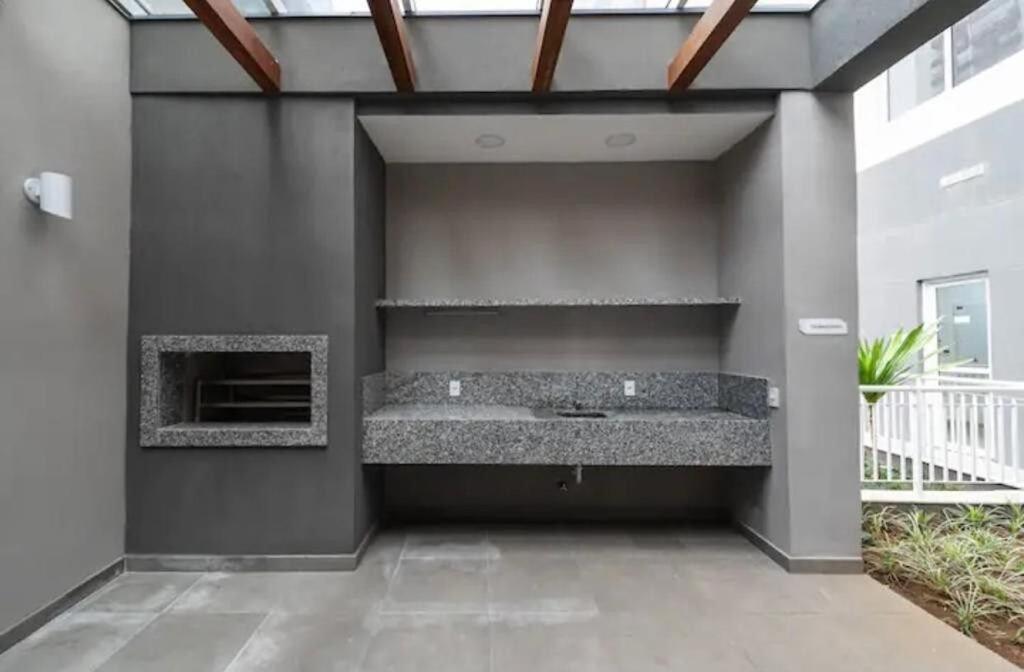 Refinado Studio No Bras Com Piscina/Metro Bras São Paulo Eksteriør billede